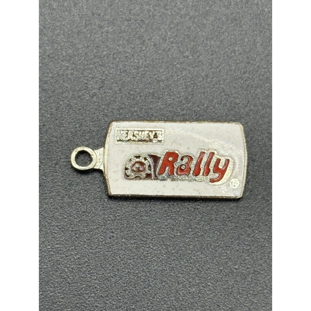 Hersheys Rally Silver Tone Charm D13